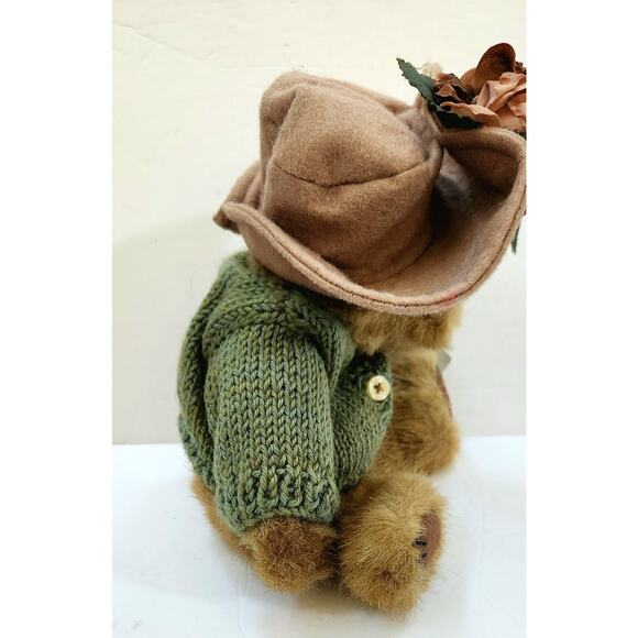 1985 Boyds Bears Plush Bear Mrs. Trumbull 10” #91833 Retired 1998 w/tags - Picture 2 of 9